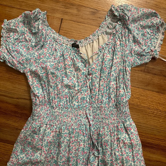JCREW Puff-sleeve midi dress in floral | size 4 - Picture 7 of 9